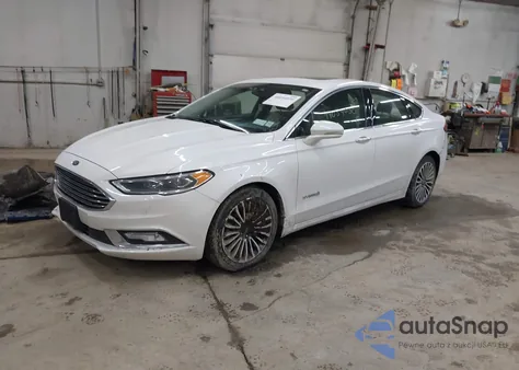 2017 Ford Fusion Hybrid Se z USA, uszkodzony, nr VIN 3FA6P0LU5HR257774